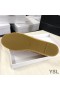 Yves Saint Laurent Monogrammi Espadrillosten Vuonna Karitsannahka Gold