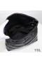 Yves Saint Laurent Moyen Loulou Inhalateur Sac Matelassé En Cuir D'Agneau Noir