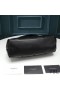 Yves Saint Laurent Petit Loulou Inhalateur Sac Matelassé En Cuir D'Agneau Noir/Argent