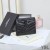 Yves Saint Laurent Petit Monogramme De Ces Porte-Monnaie Dans Froissé Matelassé En Cuir Noir