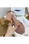 Yves Saint Laurent Candy Plattform Sandalen Patent Leder Apricot