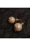 Yves Saint Laurent Cassandre Perle Ohrringe In Gold Metall
