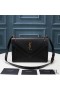 Yves Saint Laurent Gaby Umhängetasche In Gesteppte Lammfell Schwarz