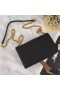 Yves Saint Laurent Kate-Kette Geldbörse mit Quaste In Leder-Schwarz/Gold