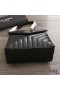 Yves Saint Laurent Kleine Loulou Chain Bag In Y-Matelasse-Leder Schwarz/Silber