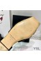 Yves Saint Laurent Tribute Flache Sandalen Patent Leder Schwarz