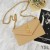 Yves Saint Laurent Envelope Chain Wallet, Strukturierte Matelasse Leder Apricot/Gold