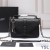 Yves Saint Laurent Medium Classic College Kette Tasche Diamant-Matelasse-Leder Schwarz/Silber