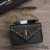 Yves Saint Laurent Medium College-Chain Bag In Studded Matelasse-Leder Schwarz/Gold