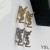 Yves Saint Laurent Opyum Ohrringe aus Metall und Kristall