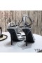 Yves Saint Laurent Cassandra Sandals In Patent Leather White