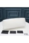 Yves Saint Laurent Medium Loulou Puffer Bag In Quilted Lambskin White/Gold