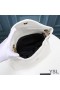 Yves Saint Laurent Medium Loulou Puffer Bag In Quilted Lambskin White/Gold